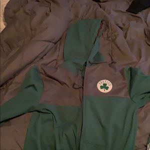 Celtics Zip up climawarm sweatshirt
